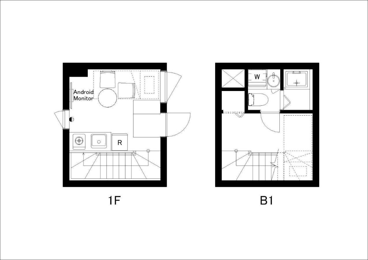 Apartament Retaw Hills Waseda Tokio Pokój zdjęcie